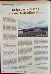 De la suerte de leña a la suerte de kilowatios